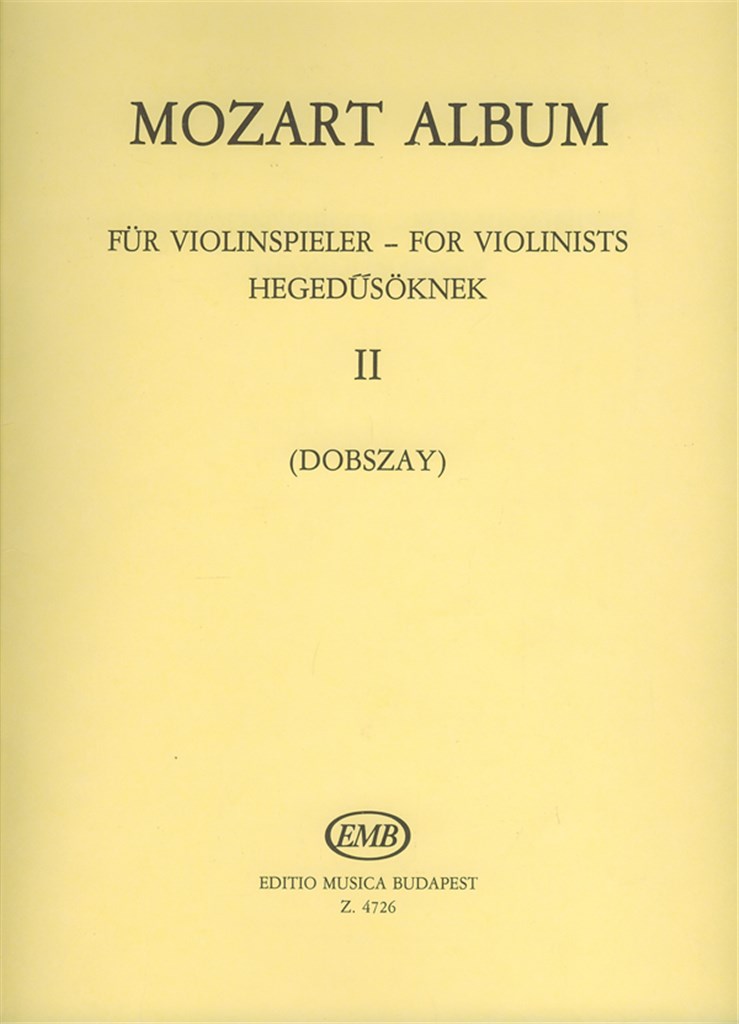 Album für Violinspieler II Duos